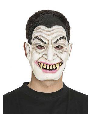 Máscara drácula  Acessórios para disfarces de Carnaval ou Halloween