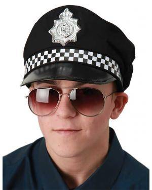 Óculos polícia Acessórios para disfarces de Carnaval ou Halloween