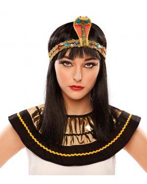 Badolete rainha egípcia 16cm ø. Acessórios para disfarces de Carnaval ou Halloween