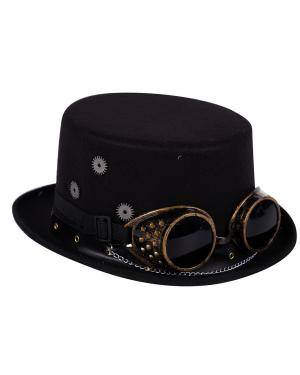Chapéu steampunk   Acessórios para disfarces de Carnaval ou Halloween