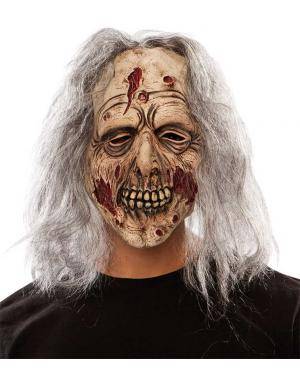 Máscara zombie látex Acessórios para disfarces de Carnaval ou Halloween