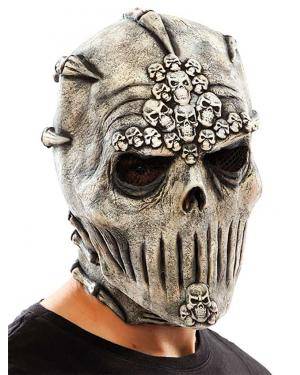 Máscara caveiras látex Acessórios para disfarces de Carnaval ou Halloween