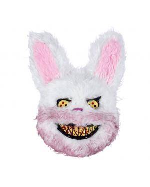 Máscara coelho sangrento 22x30cm. Acessórios para disfarces de Carnaval ou Halloween