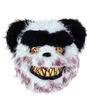 Máscara panda assassino 30x25cm. Acessórios para disfarces de Carnaval ou Halloween