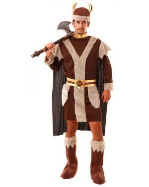 Fato Viking Homem para Carnaval ou Halloween