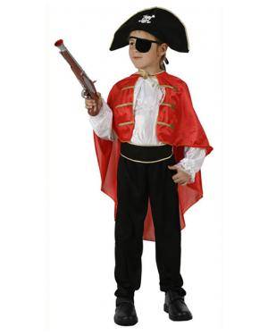 Fato Capitão Pirata Menino para Carnaval