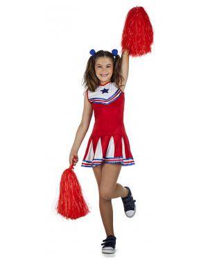 Fato Cheerleader 3-4 Anos para Carnaval