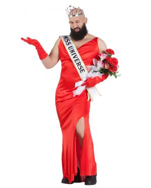 Fato de Miss Universo Homem para Carnaval