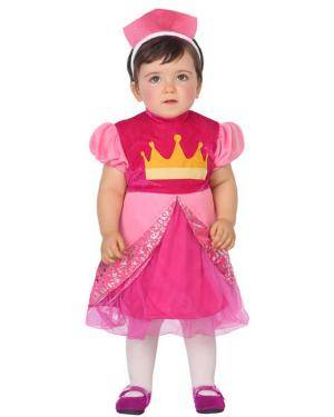 Fato de Princesa Rosa Bebé para Carnaval o Halloween | A Casa do Carnaval.pt