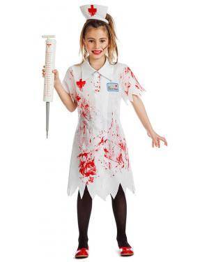 Fato Enfermeira Zombie para Carnaval ou Halloween 8362 - A Casa do Carnaval.pt