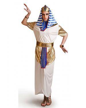 Fato Faraona Mulher Tamanho M/L para Carnaval o Halloween 91432 | A Casa do Carnaval.pt