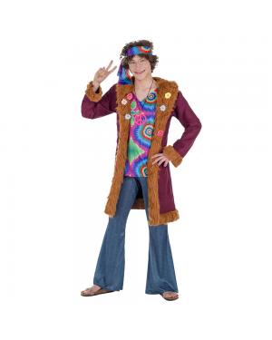 Fato Hippie de Luxo Homem para Carnaval