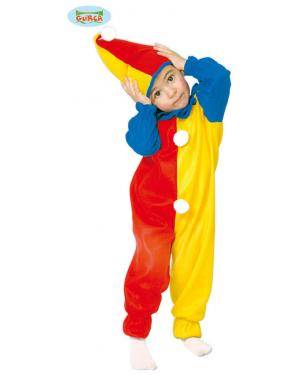 Fato Palhaçito clown para Bebé, Loja de Fatos Carnaval, Disfarces, Artigos para Festas, Acessórios de Carnaval, Mascaras, Perucas 496 acasadocarnaval.pt