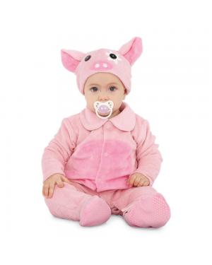 Fato Pequeno Porquinho Bebé para Carnaval