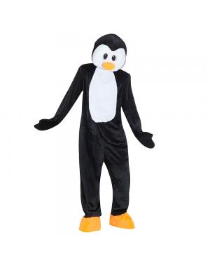 Fato Pinguim Mascote Gigante para Carnaval