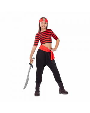 Fato Pirata Menina para Carnaval