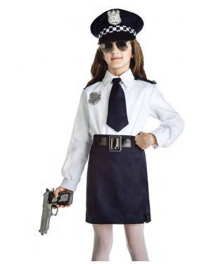 Fato Policia Menina 1-2 Anos para Carnaval