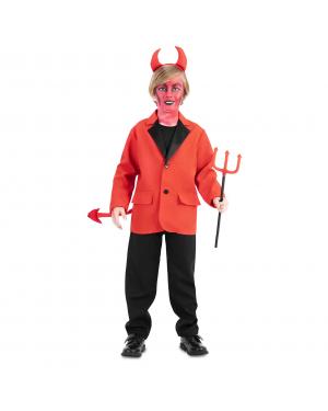 Fato Sr. Diabo Menino para Halloween Infantil