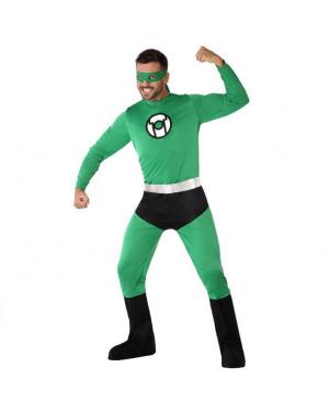 Fato Super Herói Verde Adulto para Carnaval