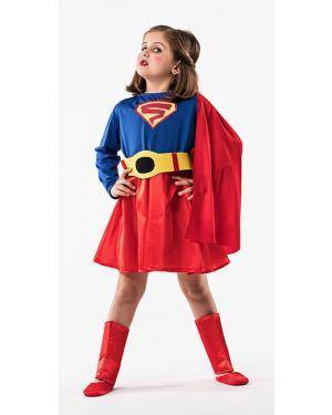Fato Super Mulher Criança 3-5 Anos para Carnaval o Halloween 92115 | A Casa do Carnaval.pt