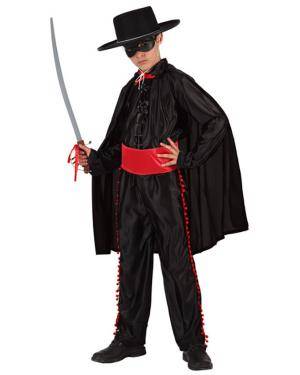 Fato Zorro Camisa Preta Menino, Loja de Fatos Carnaval, Disfarces, Artigos para Festas, Acessórios de Carnaval, Mascaras, Perucas 919 acasadocarnaval.pt