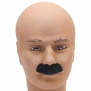 Bigode curto preto