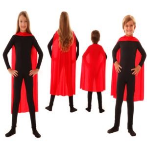 Capa Infantil Vermelha 70Cm