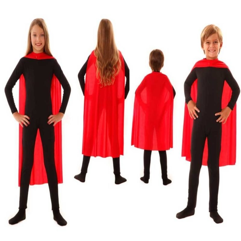 Capa Infantil Vermelha 90Cm