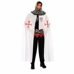 Capa Medieval Branca Adulto
