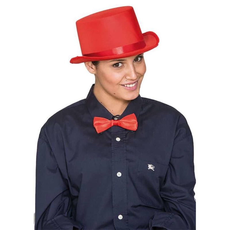 Cartola Acetinado Vermelho