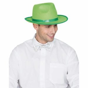 Chapéu Gangster Feltro Verde