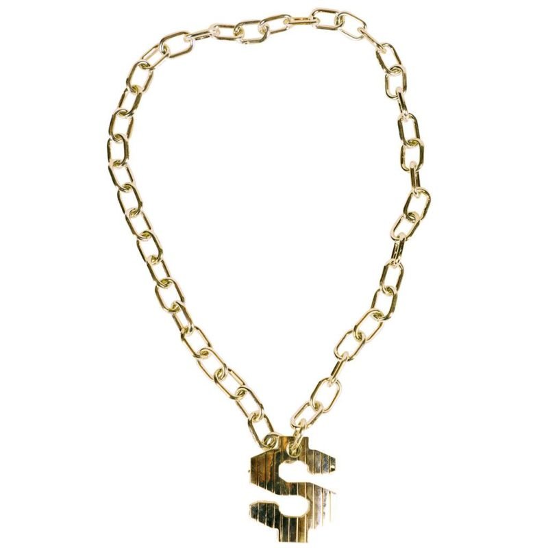 Colar $ ouro 40 cm ø.