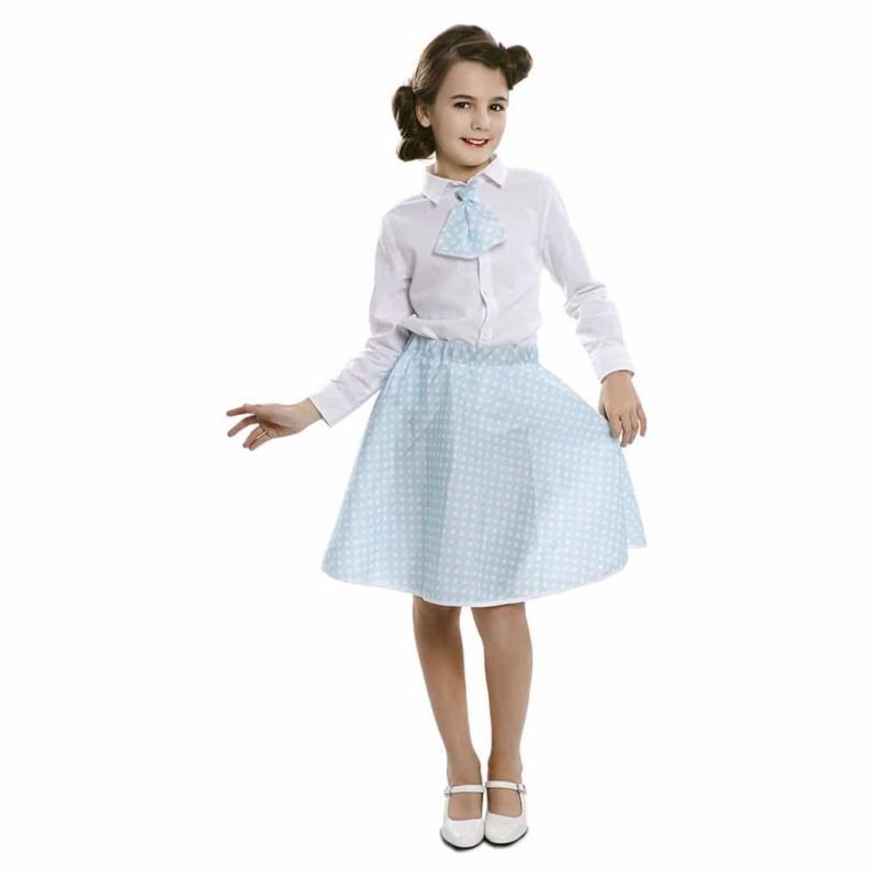 Conjunto Pin-Up Azul Menina