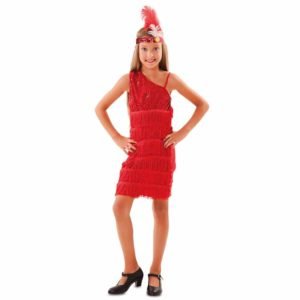 Disfarce de Charleston Vermelho Infantil