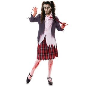 Disfarce de Colegial Zombie Adulta