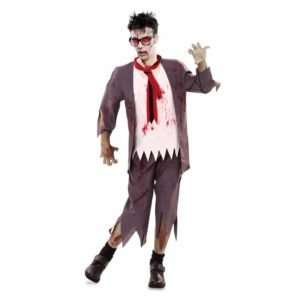 Disfarce de Colegial Zombie Adulto