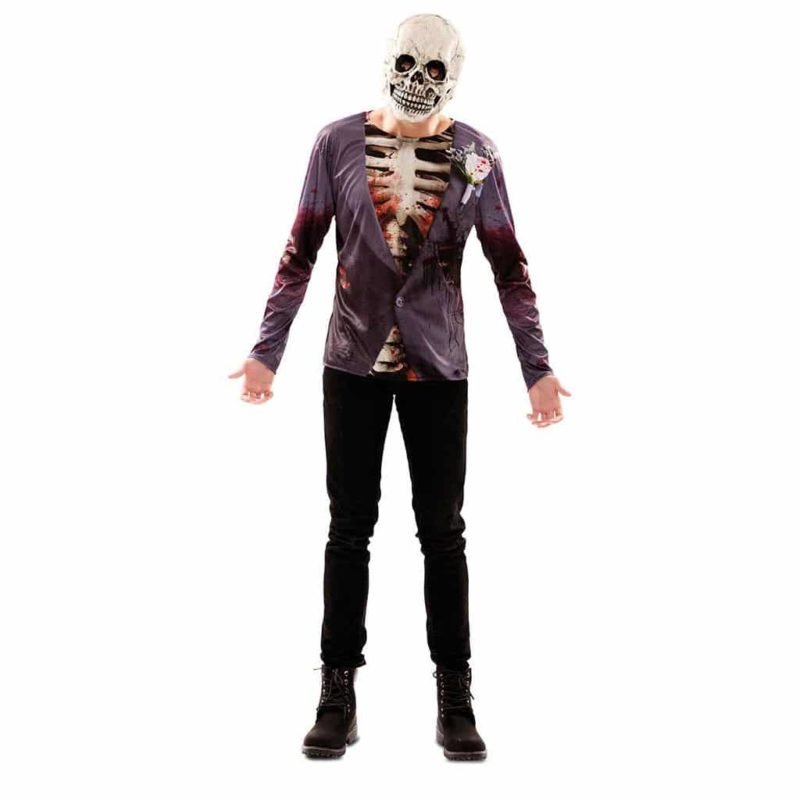 Disfarce de Noivo Zombie Adulto