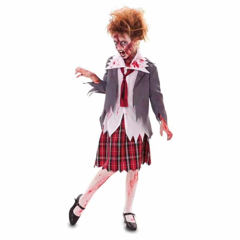 Fato de Aluna Zombie Infantil
