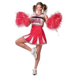 Fato de Animadora Cheerleader Adulto