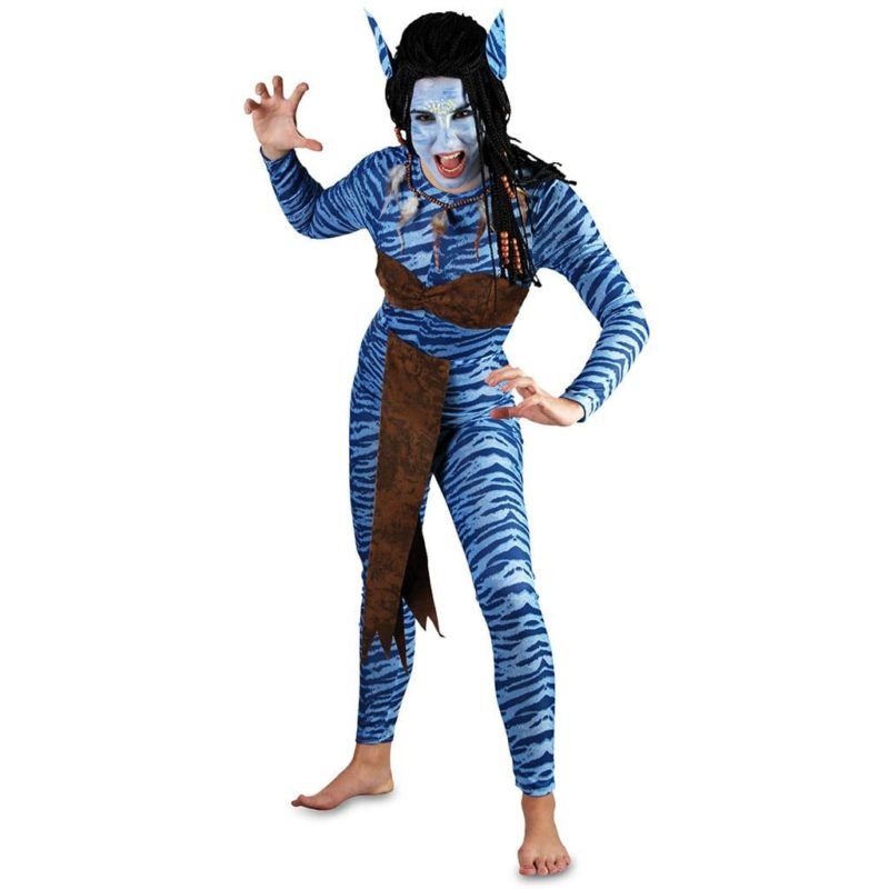 Fato Avatar Mulher Guerreira Adulto