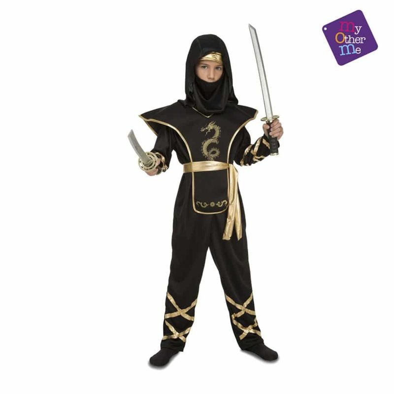 Fato Black Ninja Criança