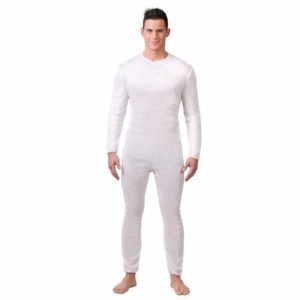Fato Body Maillot Branco Homen