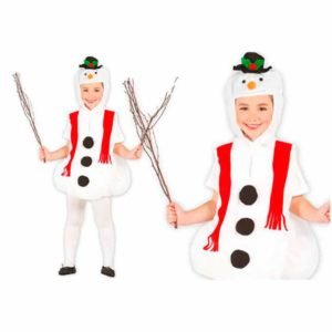Fato Boneco de Neve feliz