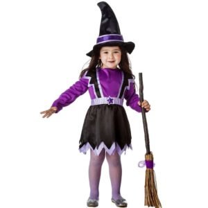 Fato Bruxa Lilas Bébe