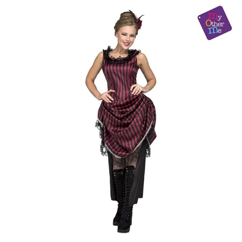 Fato Burlesca Can Can Rosa M/L