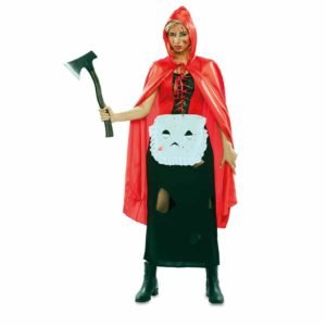 Fato de Capuchinho Zombie Adulta