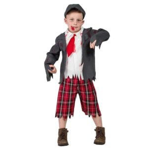 Fato de Colegial Zombie Menino