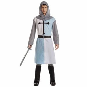 Fato Cruzado Medieval Azul