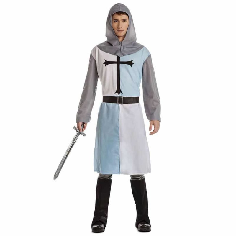 Fato Cruzado Medieval Azul
