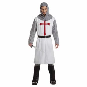 Fato Cruzado Medieval Branco